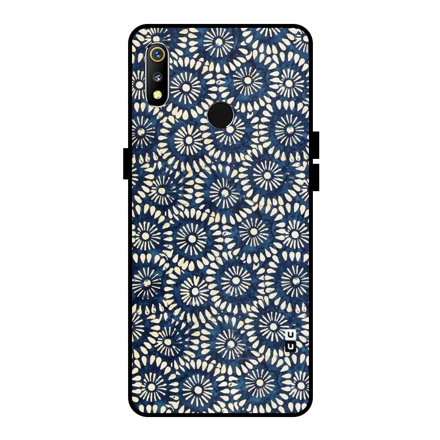 Pretty Circles Metal Back Case for Realme 3i