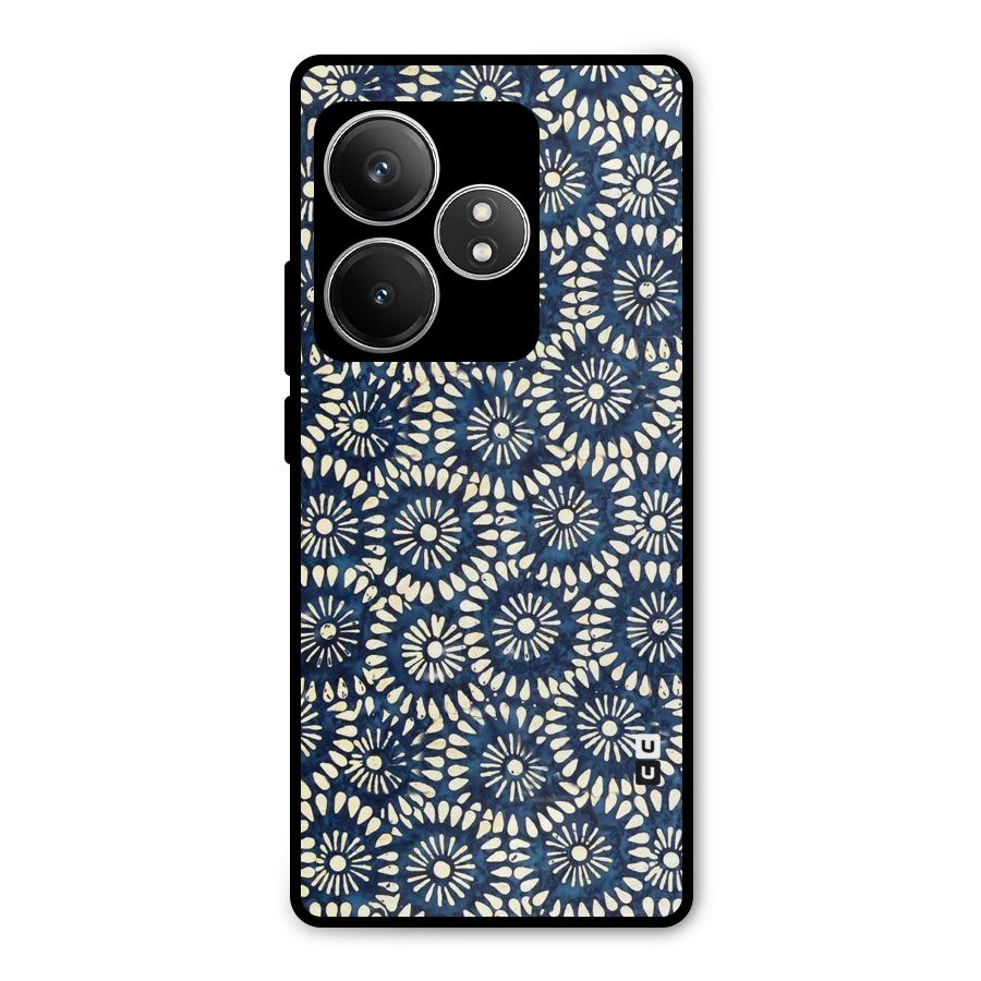 Pretty Circles Metal Back Case for Realme GT 6T