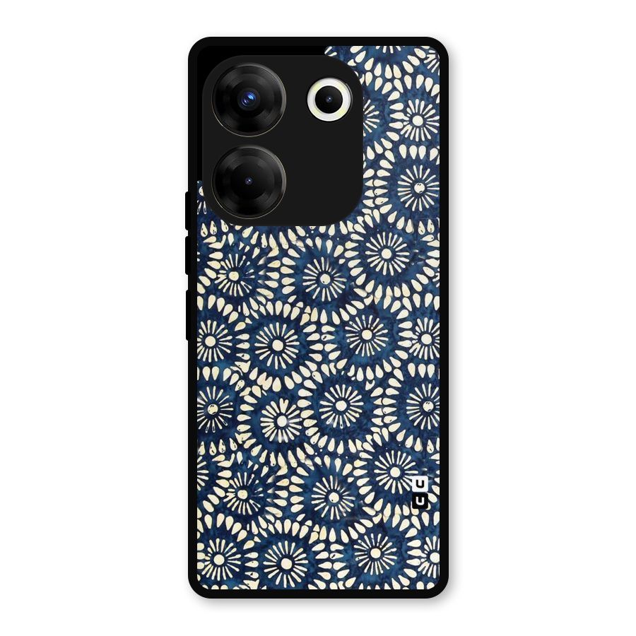 Pretty Circles Metal Back Case for Tecno Camon 20