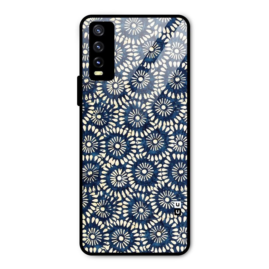 Pretty Circles Metal Back Case for Vivo Y20 2021