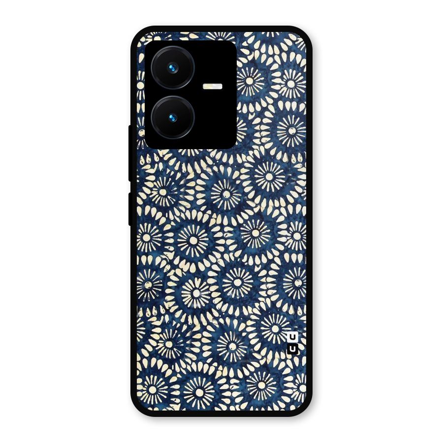 Pretty Circles Metal Back Case for Vivo Y22