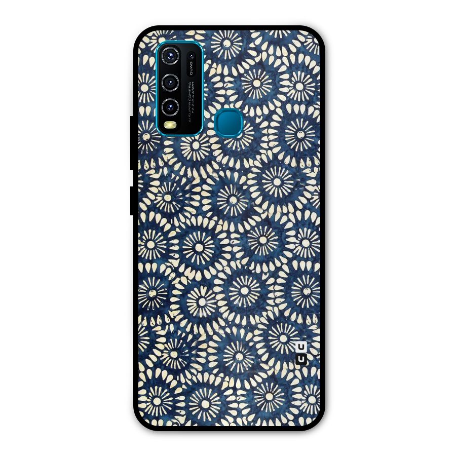 Pretty Circles Metal Back Case for Vivo Y30