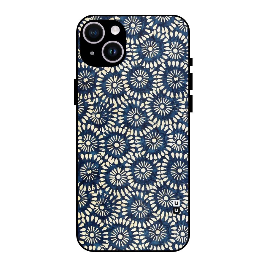 Pretty Circles Metal Back Case for iPhone 14 Plus