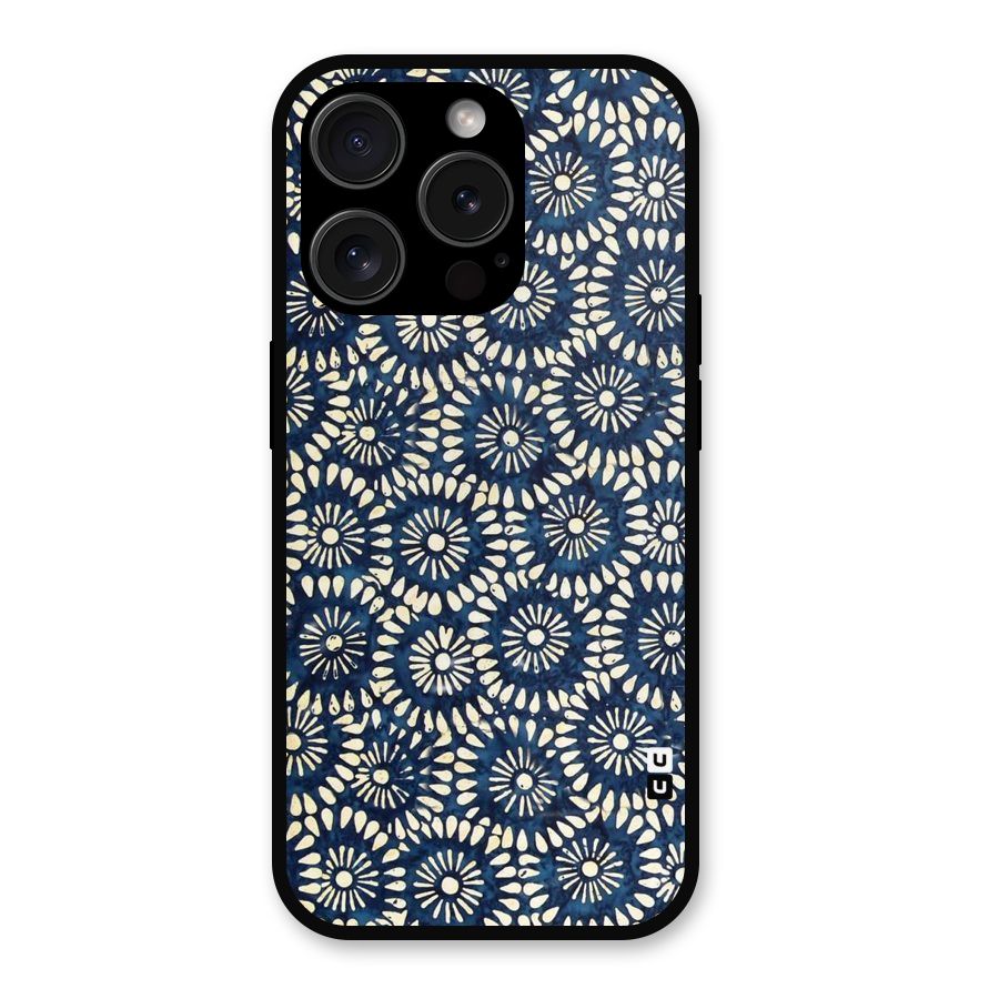 Pretty Circles Metal Back Case for iPhone 15 Pro