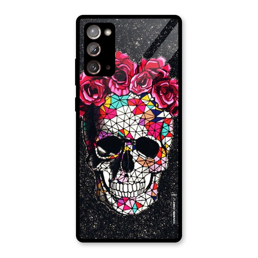 Pretty Dead Face Glass Back Case for Galaxy Note 20