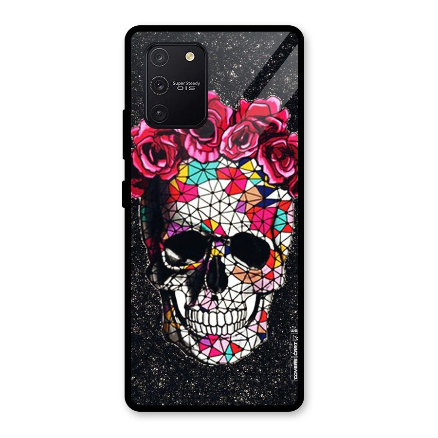Pretty Dead Face Glass Back Case for Galaxy S10 Lite