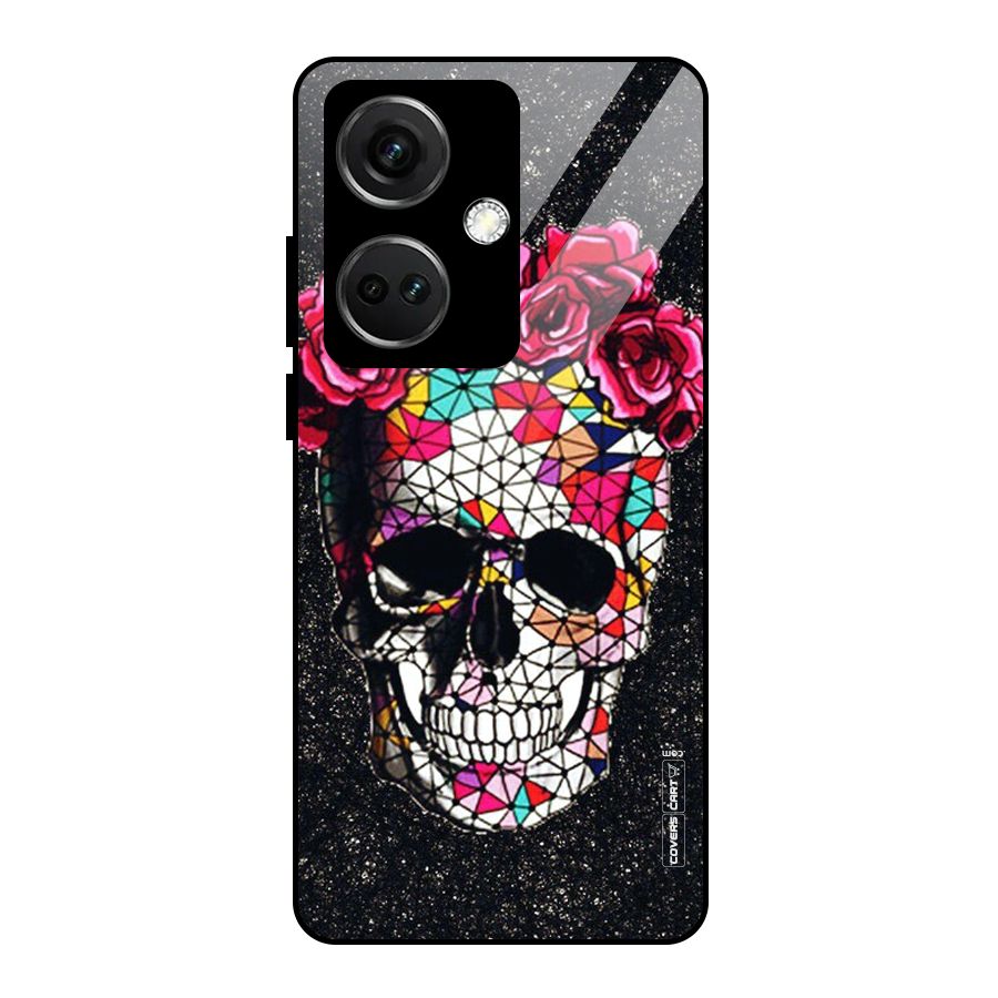 Pretty Dead Face Glass Back Case for OnePlus Nord CE 3 5G