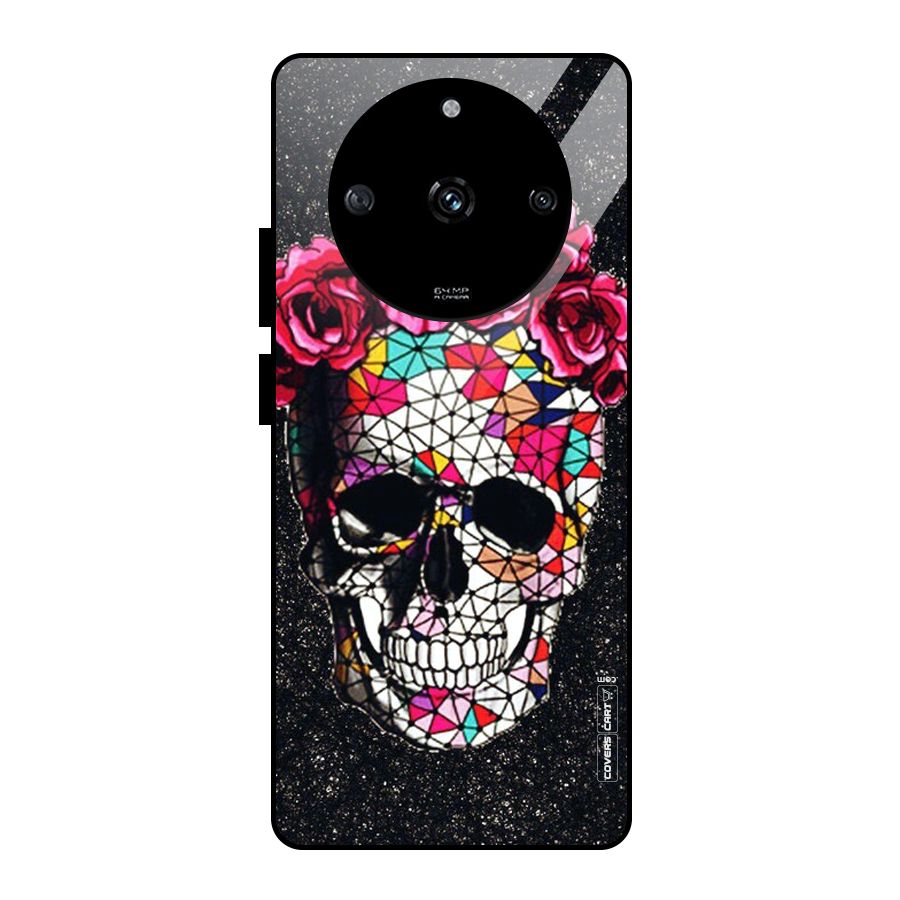 Pretty Dead Face Glass Back Case for Realme Narzo 60 5G