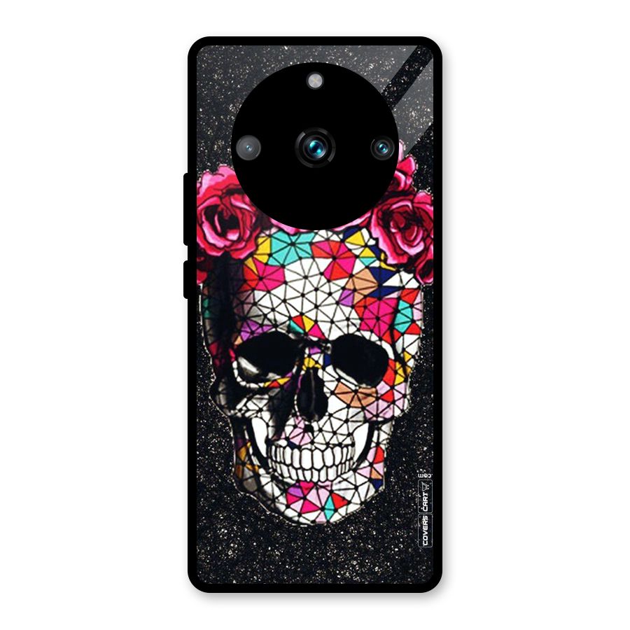 Pretty Dead Face Glass Back Case for Realme Narzo 60 Pro