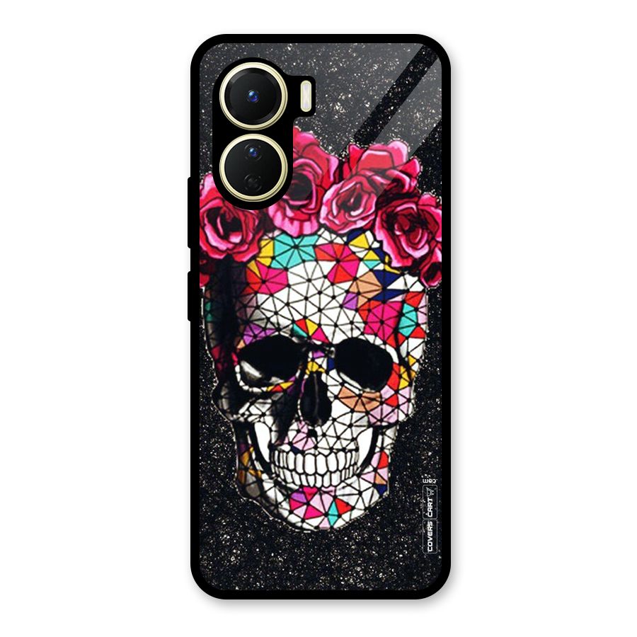 Pretty Dead Face Glass Back Case for Vivo Y56