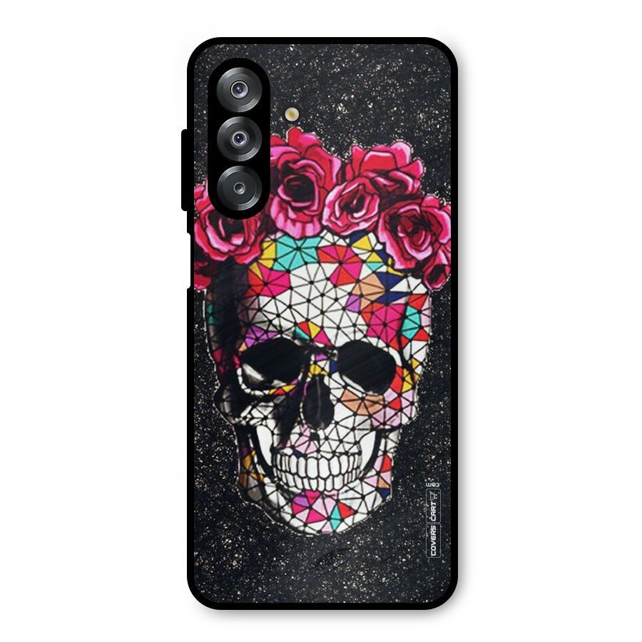 Pretty Dead Face Metal Back Case for Galaxy A26