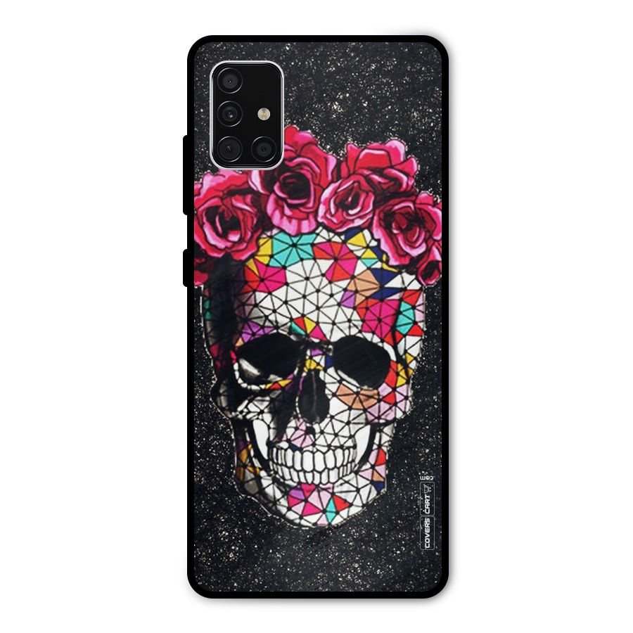 Pretty Dead Face Metal Back Case for Galaxy A51