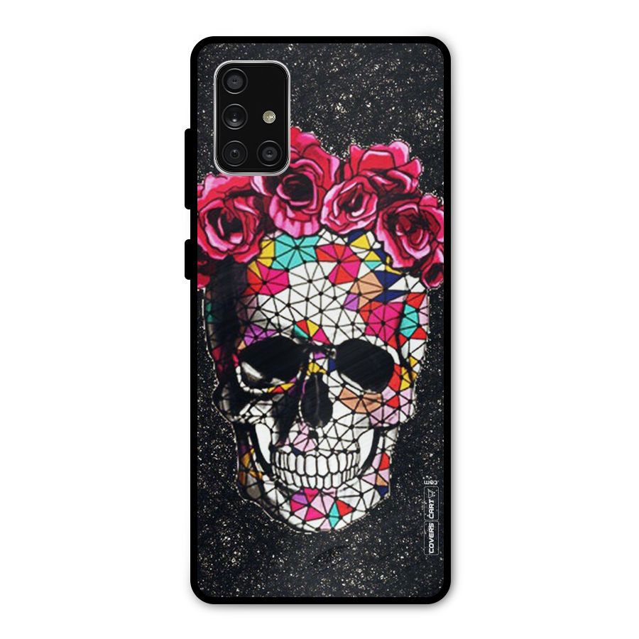 Pretty Dead Face Metal Back Case for Galaxy A71