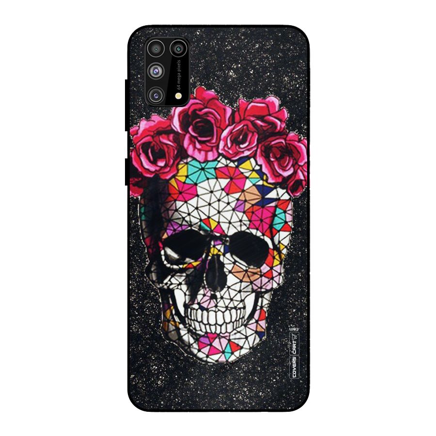 Pretty Dead Face Metal Back Case for Galaxy F41
