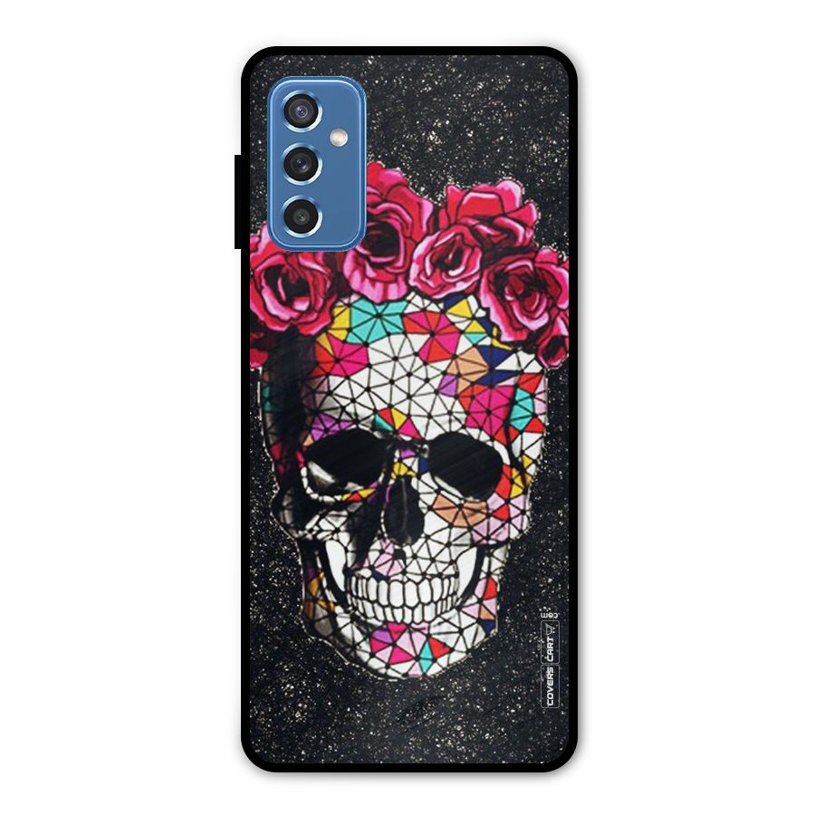Pretty Dead Face Metal Back Case for Galaxy M52 5G