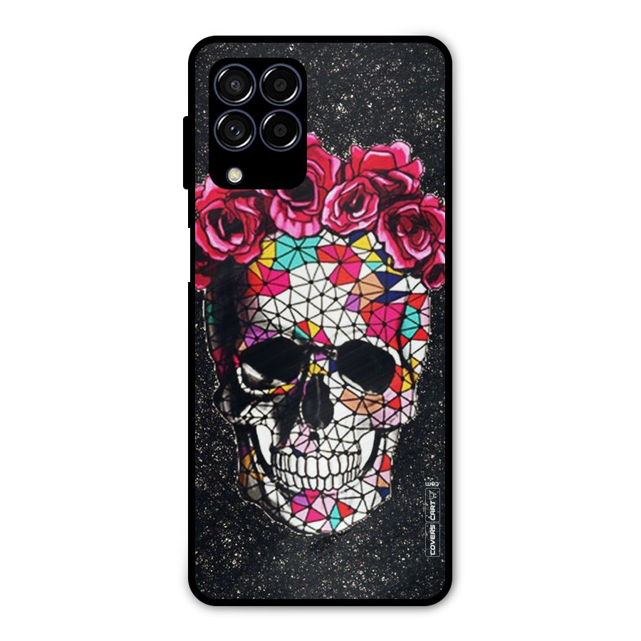 Pretty Dead Face Metal Back Case for Galaxy M53 5G