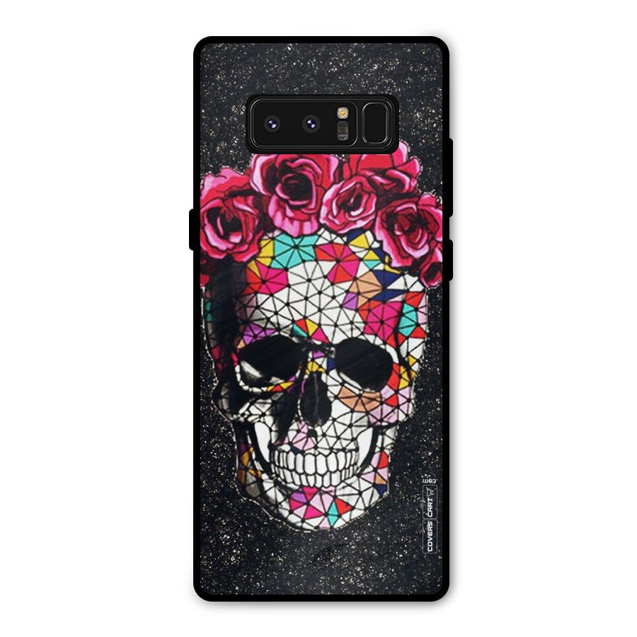 Pretty Dead Face Metal Back Case for Galaxy Note 8