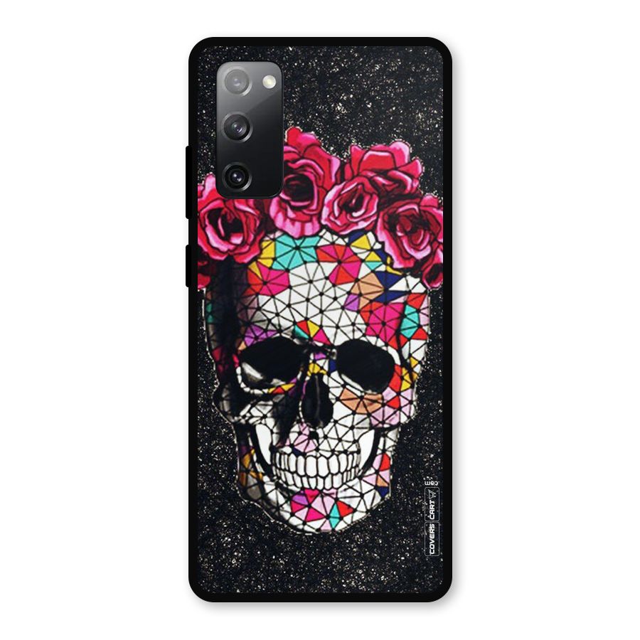 Pretty Dead Face Metal Back Case for Galaxy S20 FE