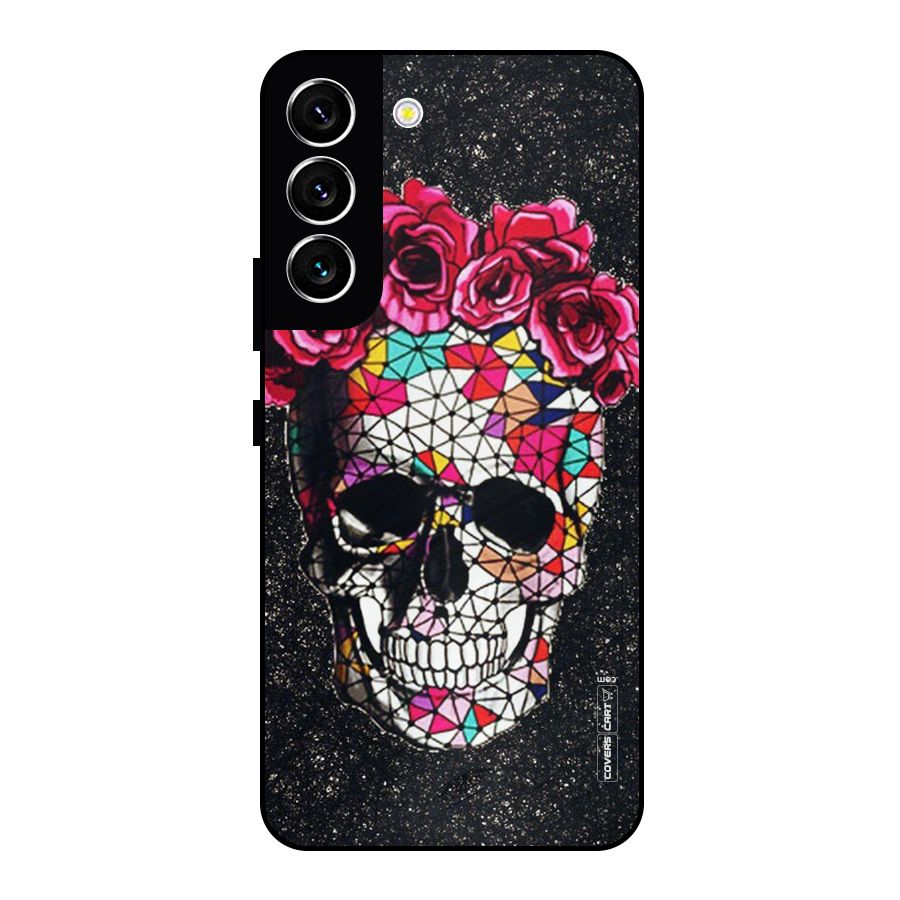 Pretty Dead Face Metal Back Case for Galaxy S22 5G