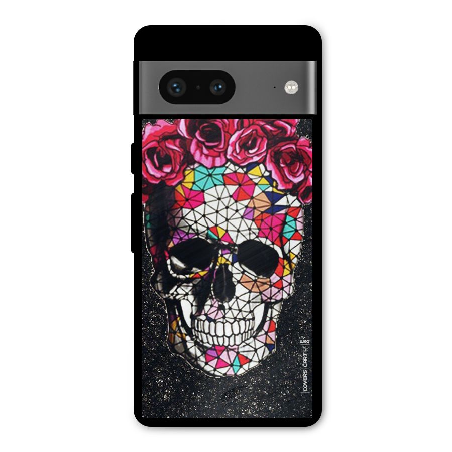 Pretty Dead Face Metal Back Case for Google Pixel 7