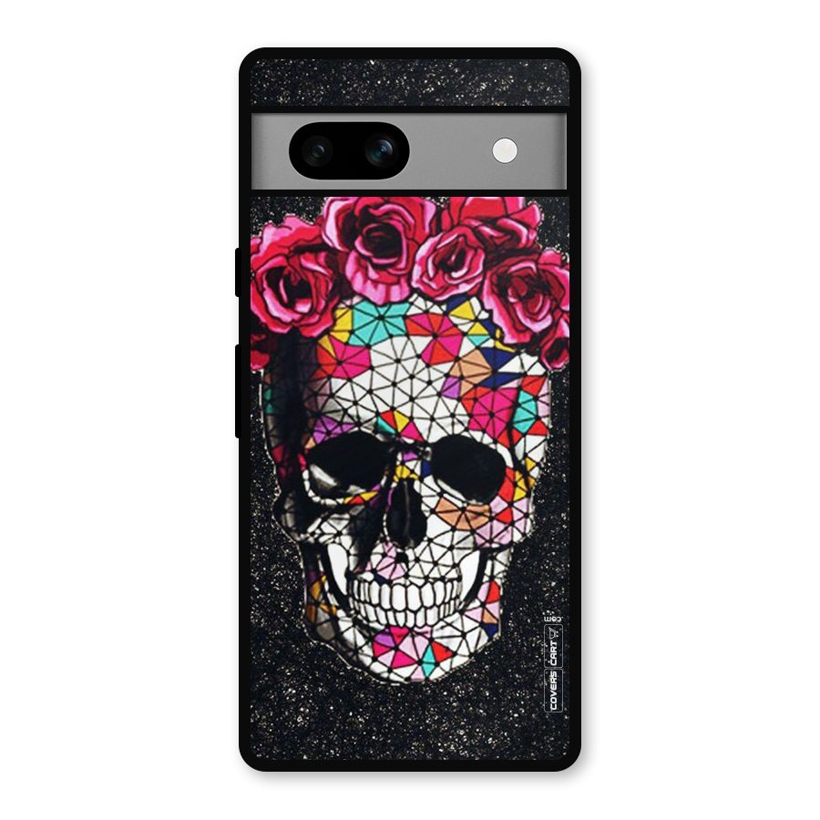 Pretty Dead Face Metal Back Case for Google Pixel 7a