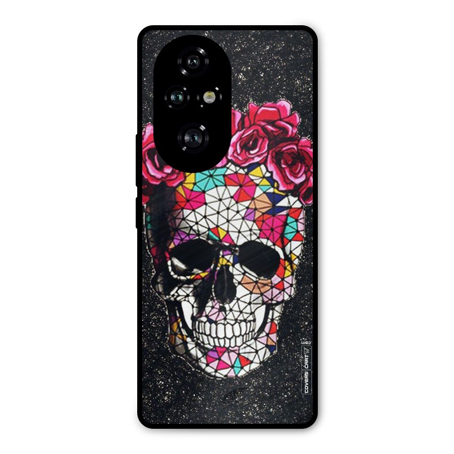 Pretty Dead Face Metal Back Case for Honor 200 Pro