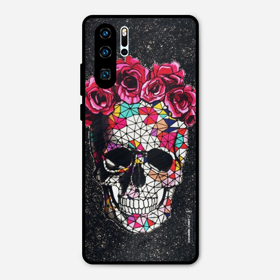 Pretty Dead Face Metal Back Case for Huawei P30 Pro