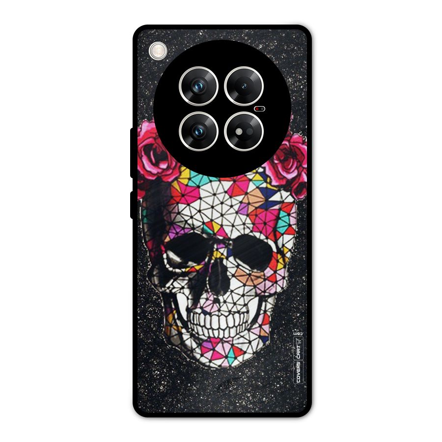 Pretty Dead Face Metal Back Case for Infinix Zero 40 5G