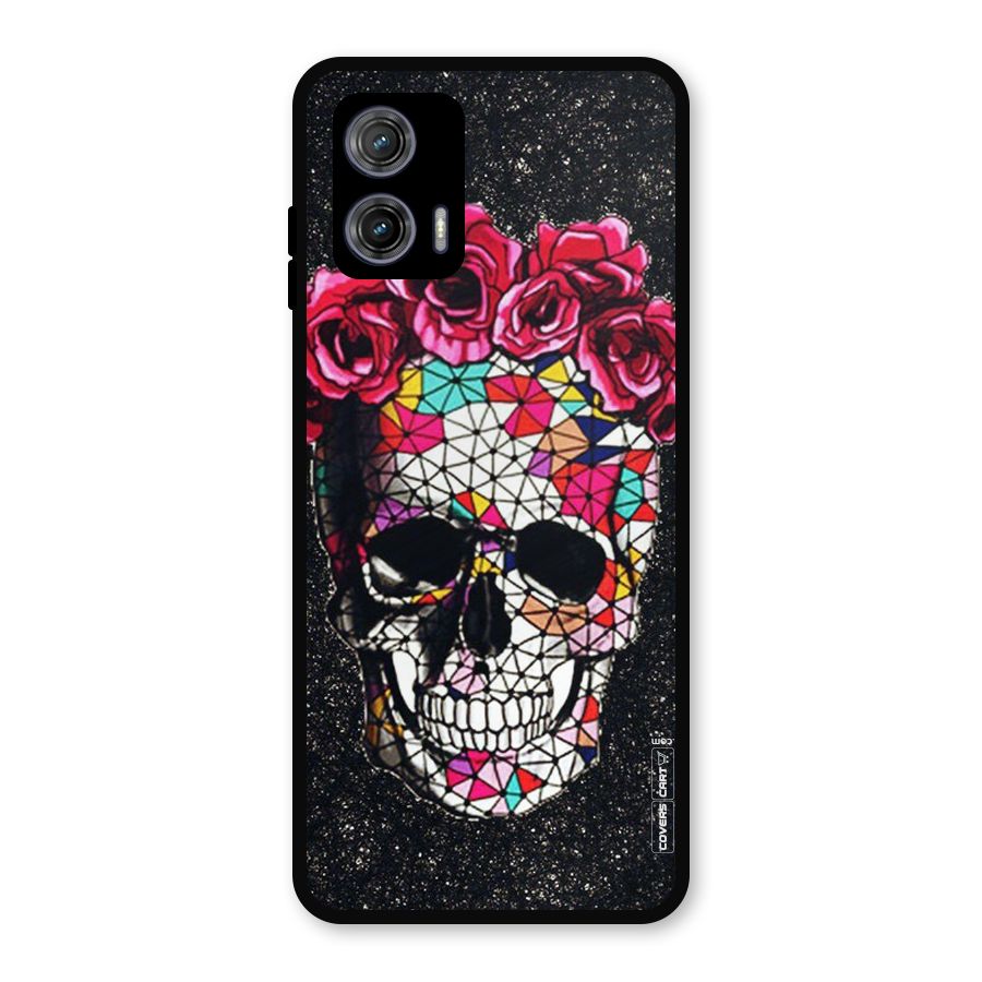 Pretty Dead Face Metal Back Case for Moto G73