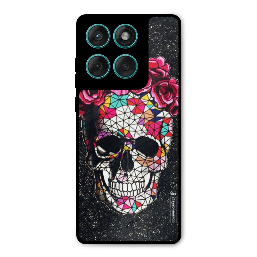 Pretty Dead Face Metal Back Case for Motorola Edge 60