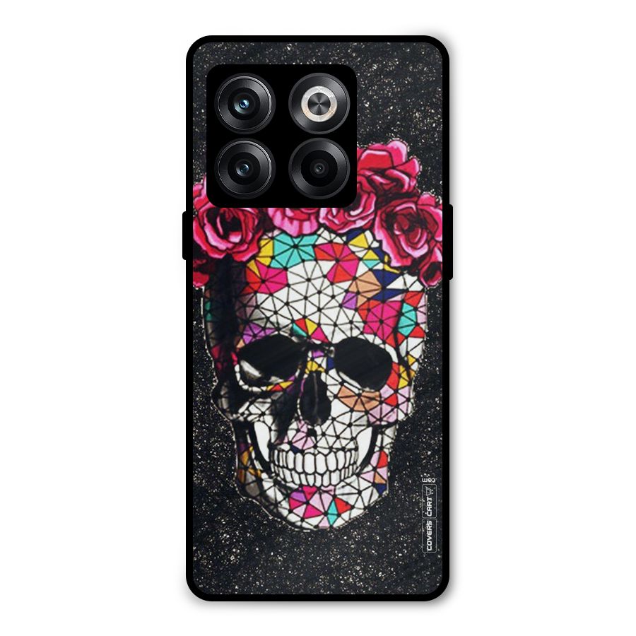 Pretty Dead Face Metal Back Case for OnePlus 10T