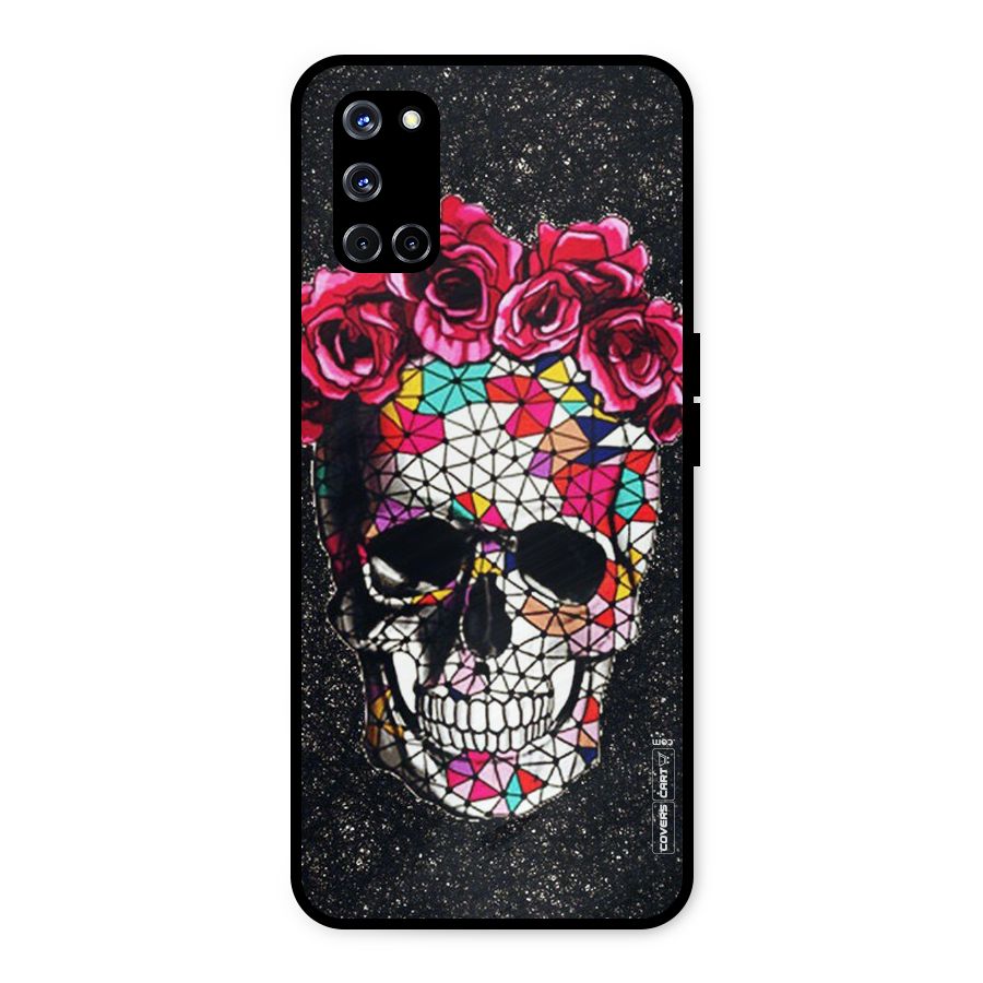 Pretty Dead Face Metal Back Case for Oppo A52