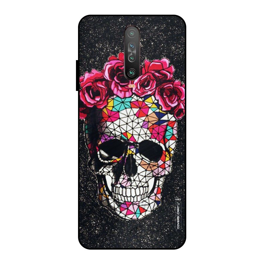 Pretty Dead Face Metal Back Case for Poco X2