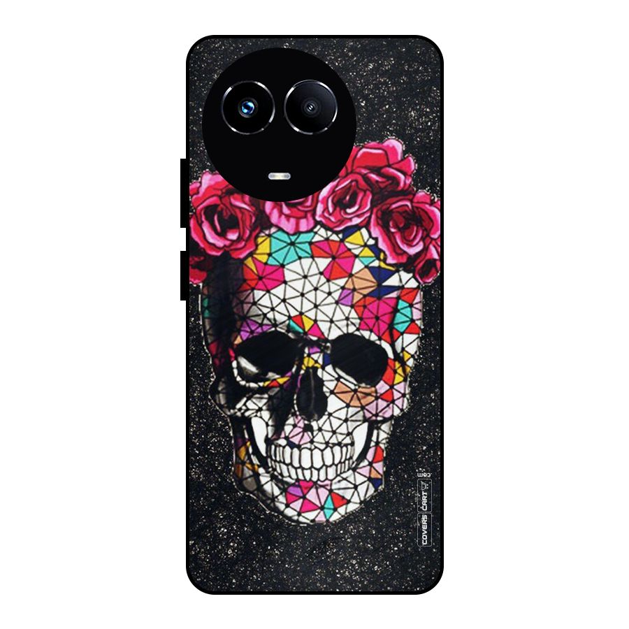 Pretty Dead Face Metal Back Case for Realme 11X