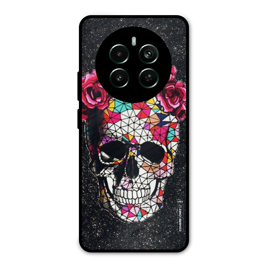 Pretty Dead Face Metal Back Case for Realme 12 Pro Plus