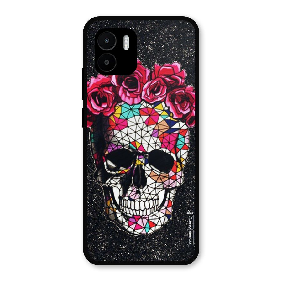 Pretty Dead Face Metal Back Case for Redmi A1
