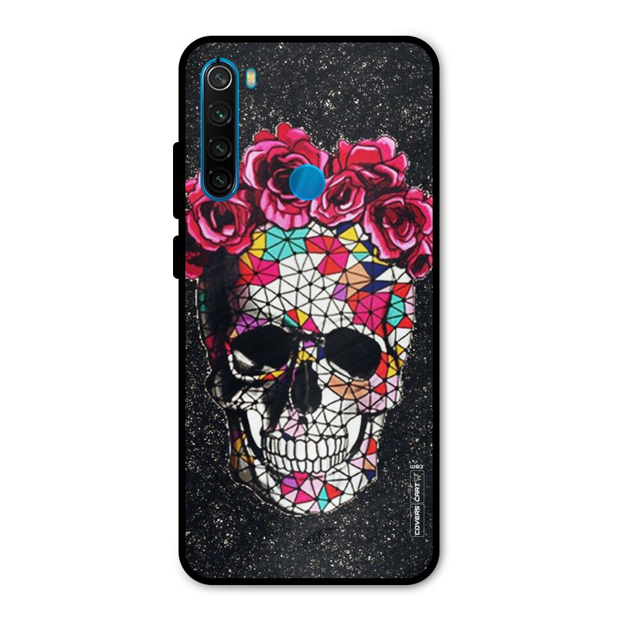 Pretty Dead Face Metal Back Case for Redmi Note 8