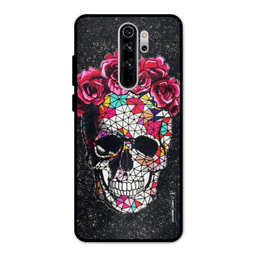 Pretty Dead Face Metal Back Case for Redmi Note 8 Pro