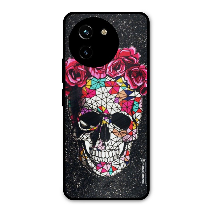 Pretty Dead Face Metal Back Case for Vivo T3x