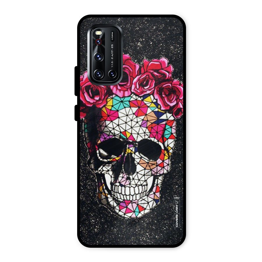 Pretty Dead Face Metal Back Case for Vivo V19