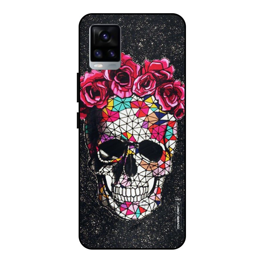 Pretty Dead Face Metal Back Case for Vivo V20