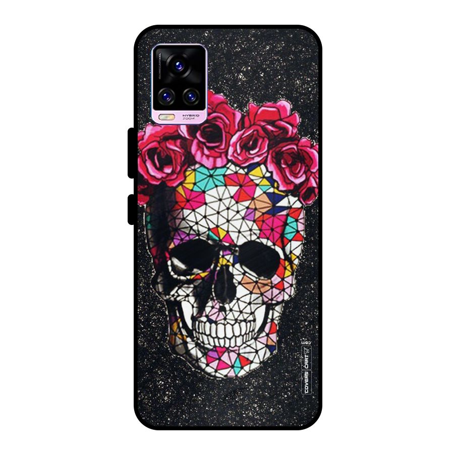 Pretty Dead Face Metal Back Case for Vivo V20 Pro