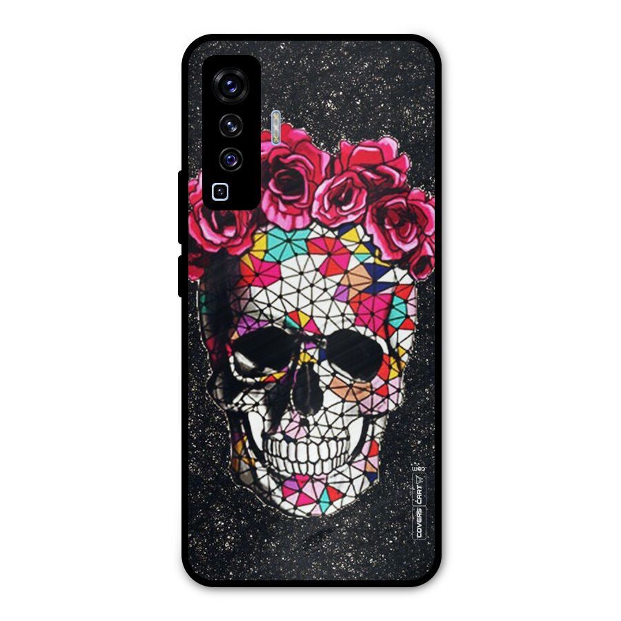 Pretty Dead Face Metal Back Case for Vivo X50
