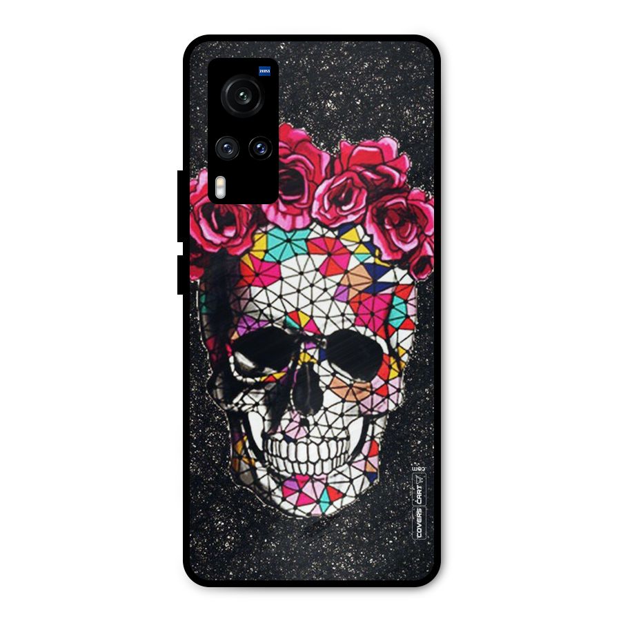 Pretty Dead Face Metal Back Case for Vivo X60