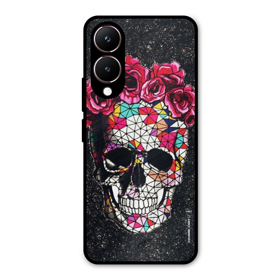 Pretty Dead Face Metal Back Case for Vivo Y28