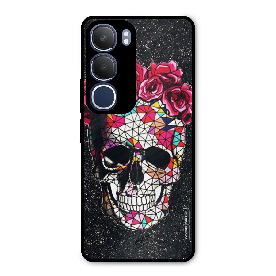 Pretty Dead Face Metal Back Case for Vivo Y29