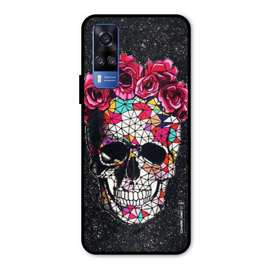 Pretty Dead Face Metal Back Case for Vivo Y51A