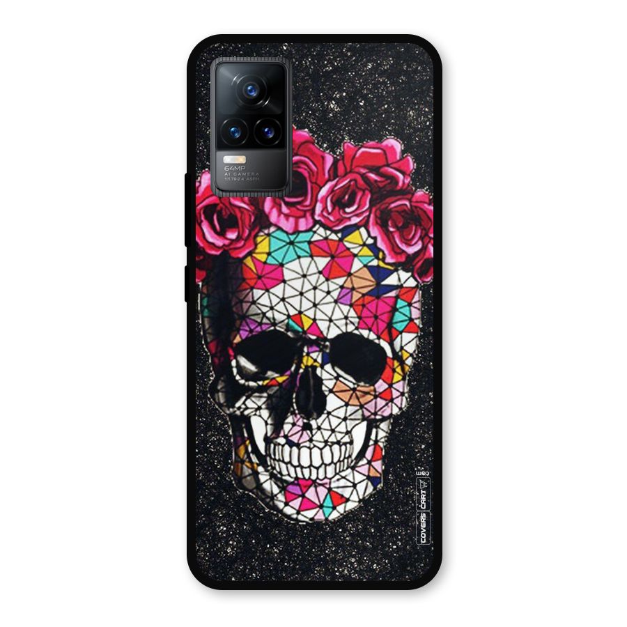 Pretty Dead Face Metal Back Case for Vivo Y73