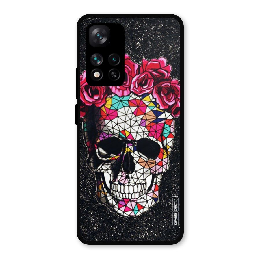 Pretty Dead Face Metal Back Case for Xiaomi 11i 5G