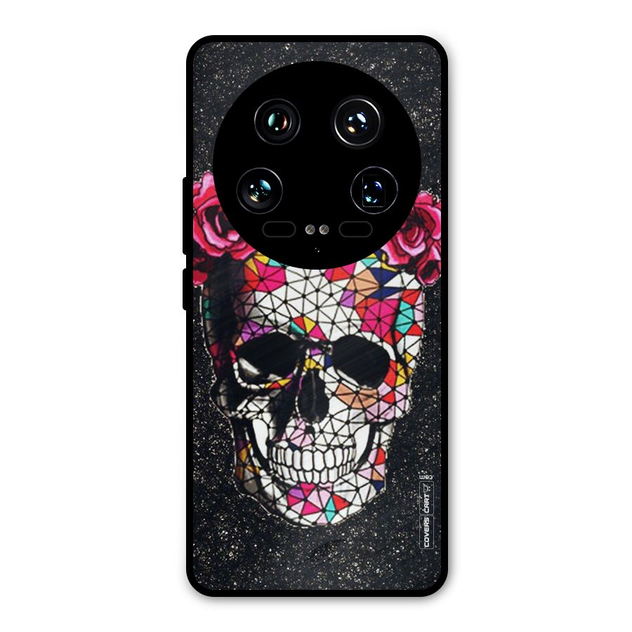 Pretty Dead Face Metal Back Case for Xiaomi 14 Ultra